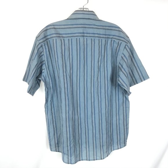 😀 3 for $20 NWOT Gazoz Striped Button Front Shirt - Picture 2 of 2